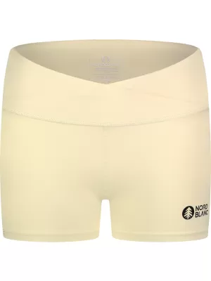 Fitnessshorts für Frauen NORDBLANC NBSPL8038 BEIGE