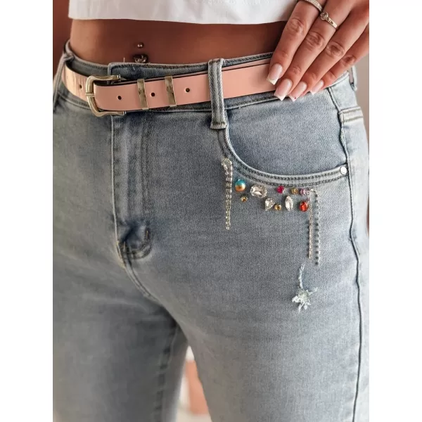  Damenhosen DSTREET BLINGBLING UY2451 BLAU 