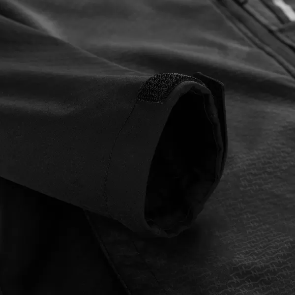  Herren -Softshelljacke ALPINE PRO HOOR SCHWARZ/GRAU 