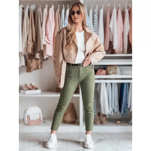  Damenhosen DSTREET UY2547 KHAKI 