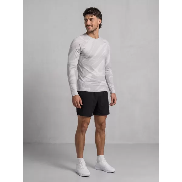 Funktionelle Kompression t -Shirt von Männern mit langarmiger Prämie ALTISPORT VOJ/ALM072TR03 GRAU 