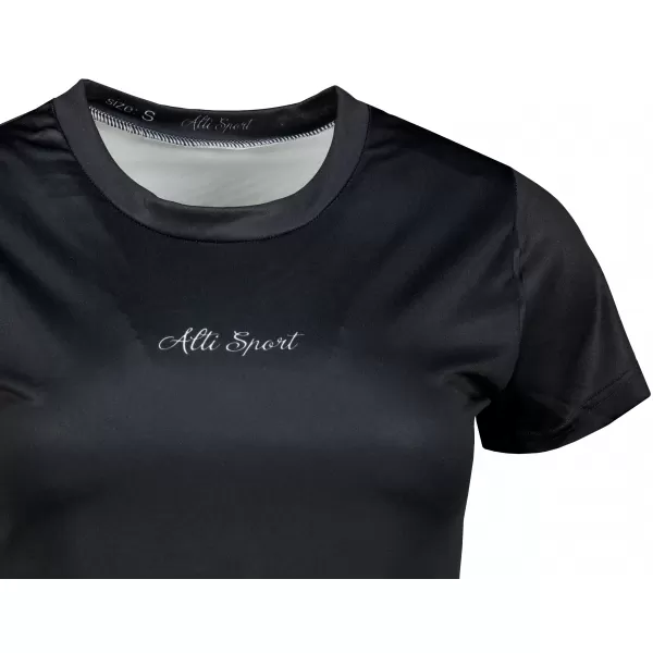  Frauenfunktional T -Shirt Premium ALTISPORT BĚŽEC VOJ/ALW091TR01 SCHWARZ 