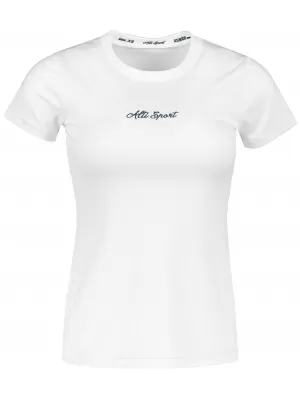 Frauenfunktional T -Shirt Premium ALTISPORT MÁMA VOJ/ALW092TR01 WEIß