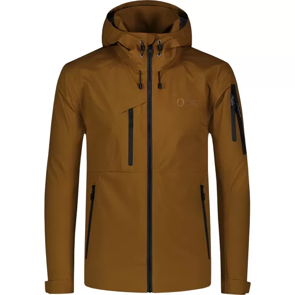  Herren 3ll Outdoor Jacke NORDBLANC MOUNTANEER NBSJM8181 BRAUN 