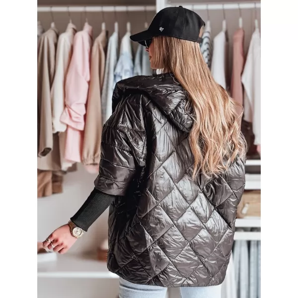  Damenjacke DSTREET PUFFILOF TY4855 SCHWARZ 