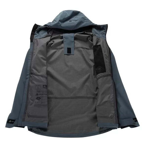 Hersteller wasserdichte Jacke ALPINE PRO ZARR GRAU 
