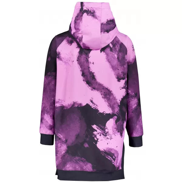  Funktionaler erweiterter Sweatshirt -Prämie von Frauen ALTISPORT VOJ/ALW093MI03 LILA/SCHWARZ 