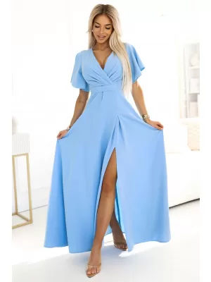 Kleid NUMOCO JENNIFER 581-3 HELLBLAU