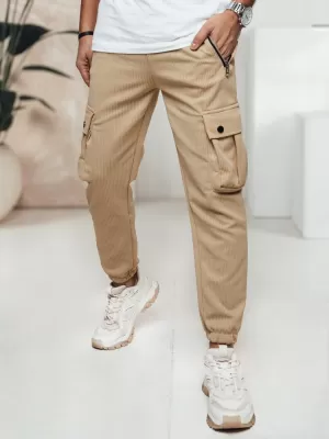 Hose DSTREET UX4464 KHAKI