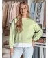 Damen Sweatshirt DSTREET LUZZIO BY1381 HELLGRÜN
