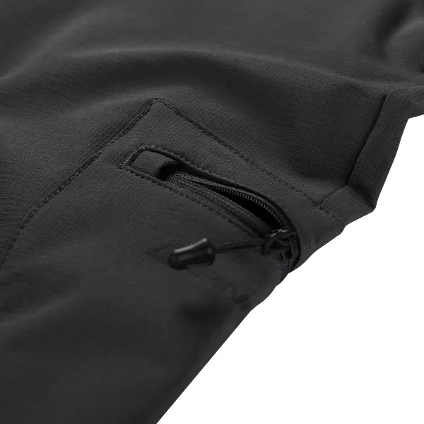 Frauen -Softshell -Hosen ALPINE PRO CORBA NEUTRAL/ERDIG 