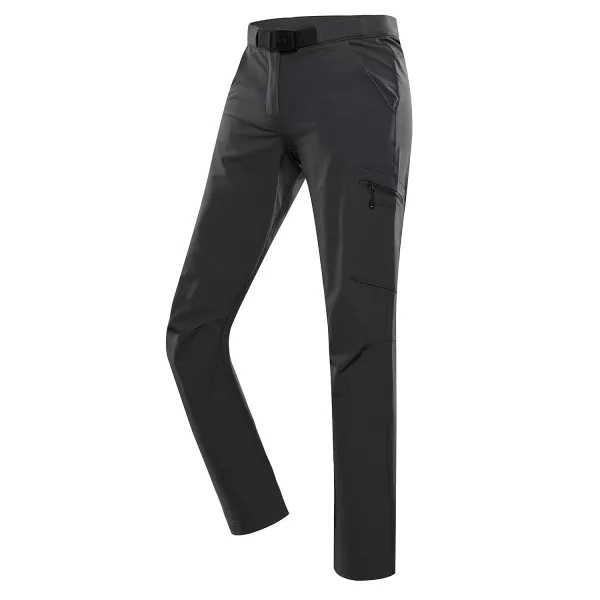  Frauen -Softshell -Hosen ALPINE PRO CORBA NEUTRAL/ERDIG 