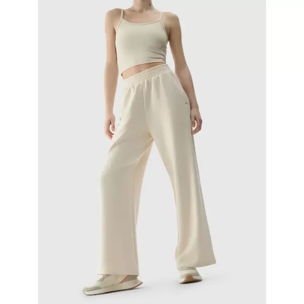  Damenhosen 4F WSS25TTROF1011 BEIGE 
