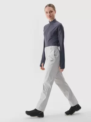 Damenhosen 4F WSS25TFTRF0796 KALTES HELLGRAU