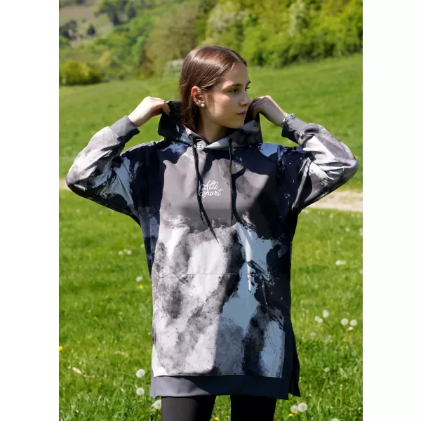  Funktionaler erweiterter Sweatshirt -Prämie von Frauen ALTISPORT VOJ/ALW093MI03 GRAU 
