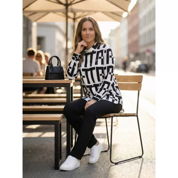 Hemd ALTISPORT ELOISA SCHWARZ/WEIß 