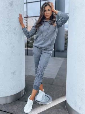 Damen Sweatshirt DSTREET BASIC BY0172 DUNKELGRAU