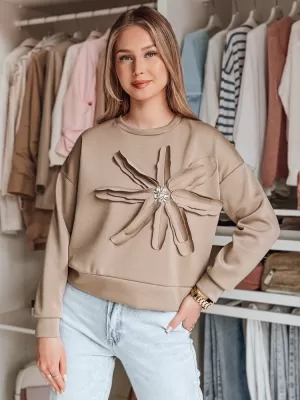Damen Sweatshirt DSTREET PETITKA BY1386 BEIGE