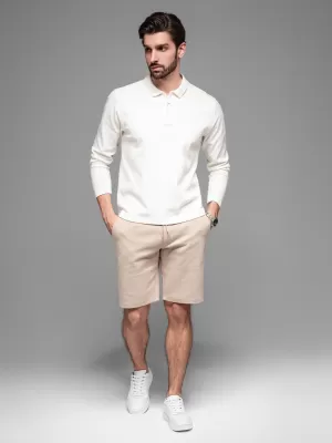 Shorts OMBRE OM-SRCS-0168 BEIGE