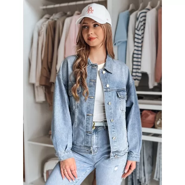  Damenjacke DSTREET NOVAJIN TY4837 BLAU 