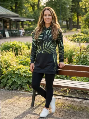Funktionaler erweiterter Sweatshirt -Prämie von Frauen ALTISPORT VOJ/ALW094MI03 GRÜN
