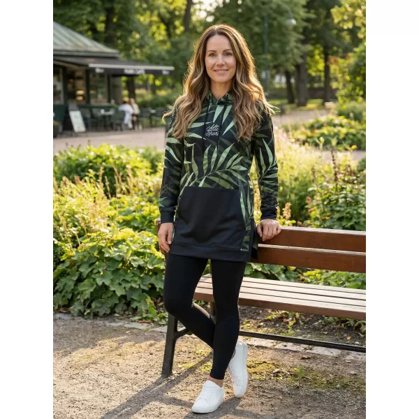  Funktionaler erweiterter Sweatshirt -Prämie von Frauen ALTISPORT VOJ/ALW094MI03 GRÜN 