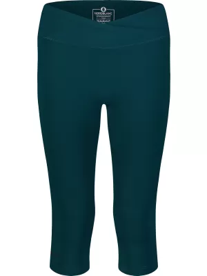 3/4-Fitness-Leggings für Damen NORDBLANC NBSPL8037 GS GRÜN