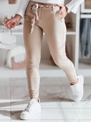 Damenhosen DSTREET ROSSALI UY2536 BEIGE