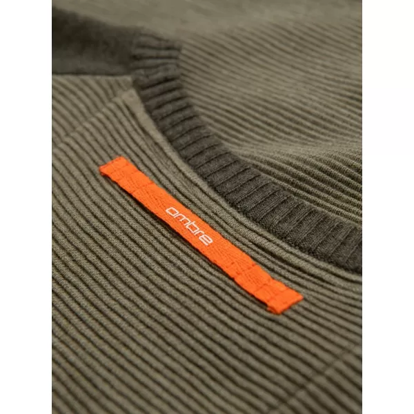 Herrenpullover OMBRE OM-SWSW-0121 OLIVE 