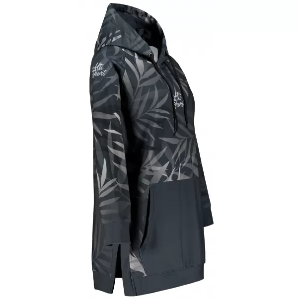  Funktionaler erweiterter Sweatshirt -Prämie von Frauen ALTISPORT VOJ/ALW094MI03 SCHWARZ 