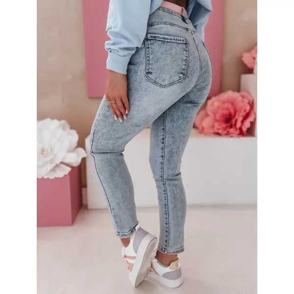  Damenhosen DSTREET SKINNEX UY2476 BLAU 