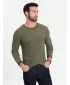 Herrenpullover OMBRE OM-SWSW-0118 OLIVE