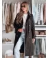 Mantel DSTREET SLIMFOTA NY0747 SCHWARZ