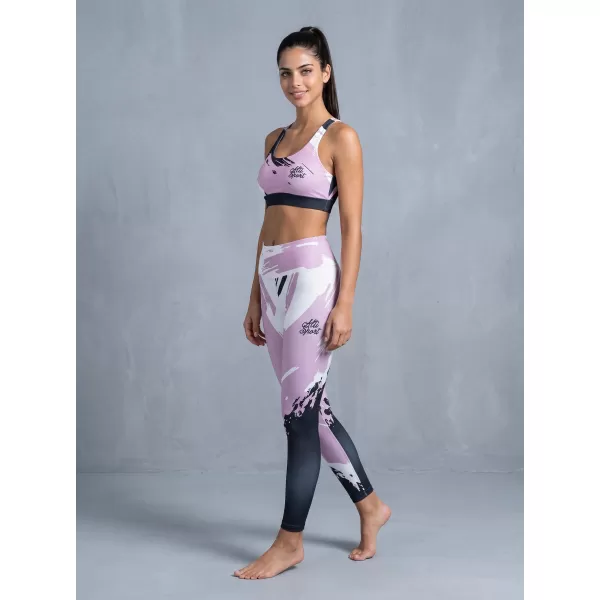  Frauen Sport BH Premium ALTISPORT VOJ/ALW081POD01 SCHWARZROSA 