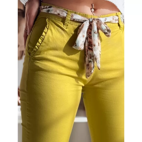  Damenhosen DSTREET ROSSALI UY2533 KARAMELL 