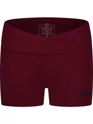 Fitness-Shorts für Damen NORDBLANC NBSPL8038 BURGUND
