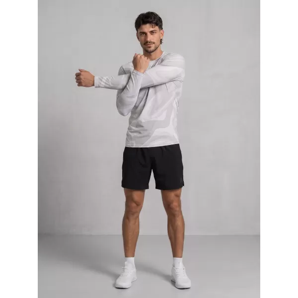  Funktionelle Kompression t -Shirt von Männern mit langarmiger Prämie ALTISPORT VOJ/ALM072TR03 GRAU 