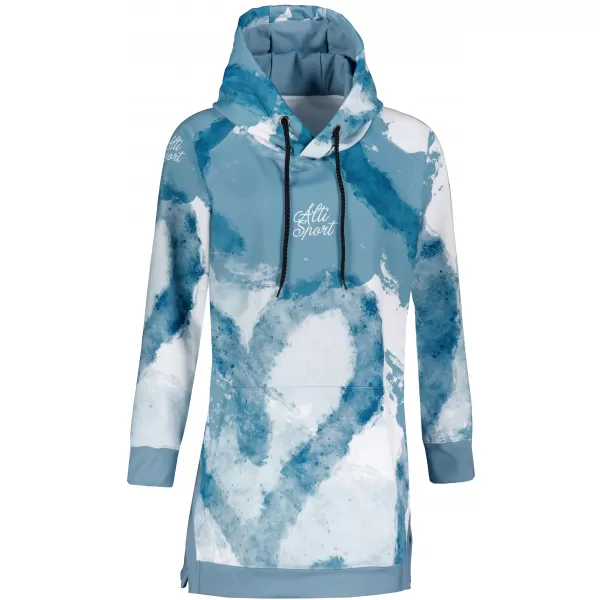  Funktionaler erweiterter Sweatshirt -Prämie von Frauen ALTISPORT VOJ/ALW093MI03 HELLBLAU 