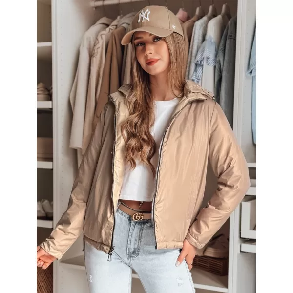  Damenjacke DSTREET SYLVIAN TY4863 BEIGE 