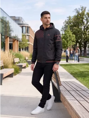 Jacke ALTISPORT EGBERT SCHWARZ/BRAUN