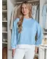 Damen Sweatshirt DSTREET LUZZIO BY1382 HELLBLAU