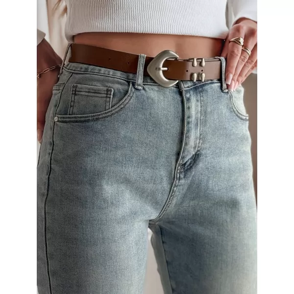  Damenhosen DSTREET SLIMVISA UY2460 BLAU 