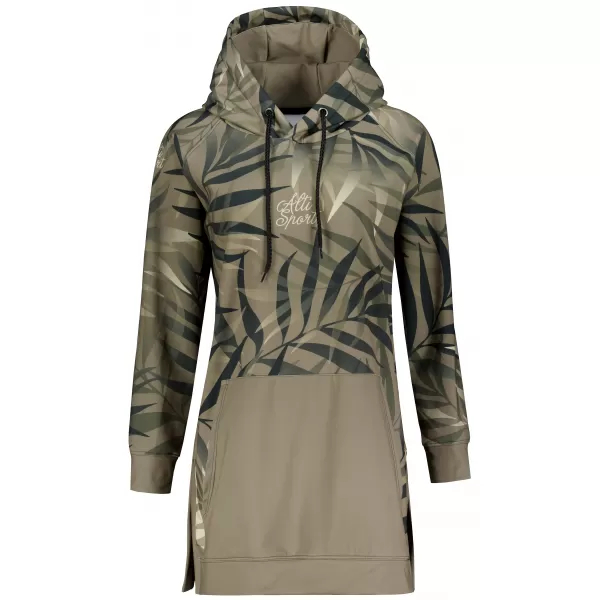  Funktionaler erweiterter Sweatshirt -Prämie von Frauen ALTISPORT VOJ/ALW094MI03 BRAUN 