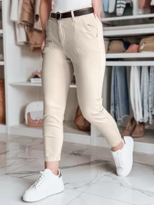 Damenhosen DSTREET UY2546 BEIGE