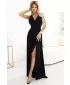 Kleid NUMOCO MONIQUE 587-1 SCHWARZ MIT GLITZER