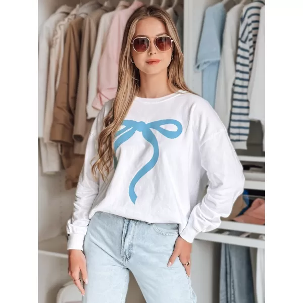  Damen Sweatshirt DSTREET SOFTTIE BY1376 WEIß 