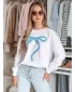 Damen Sweatshirt DSTREET SOFTTIE BY1376 WEIß