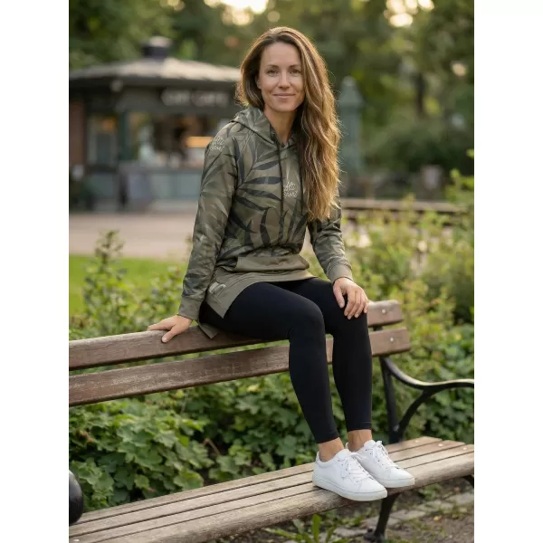  Funktionaler erweiterter Sweatshirt -Prämie von Frauen ALTISPORT VOJ/ALW094MI03 BRAUN 