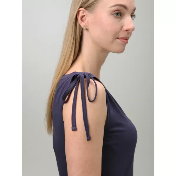  Kleid LOAP ASANURA DUNKELBLAU 