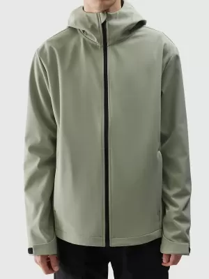 Herren -Softshelljacke 4F WSS25TSOFM324 OLIVE
